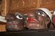 Thailand: Masks at the Shadow Puppet Theatre, Nakhon Sri Thammarat